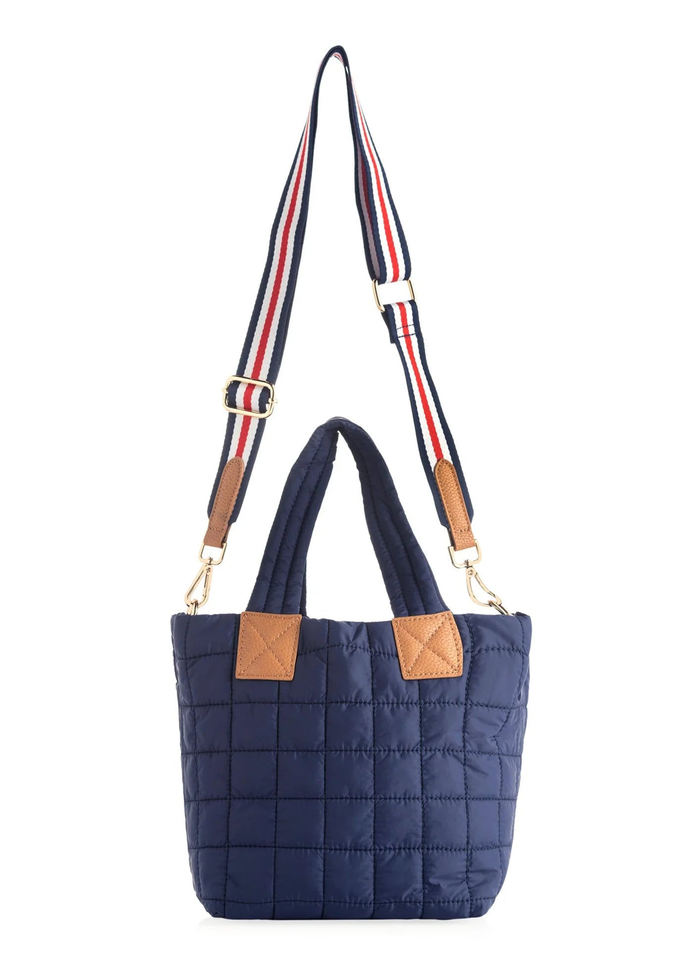 Shiraleah Ezra Mini Tote Cross-Body Navy