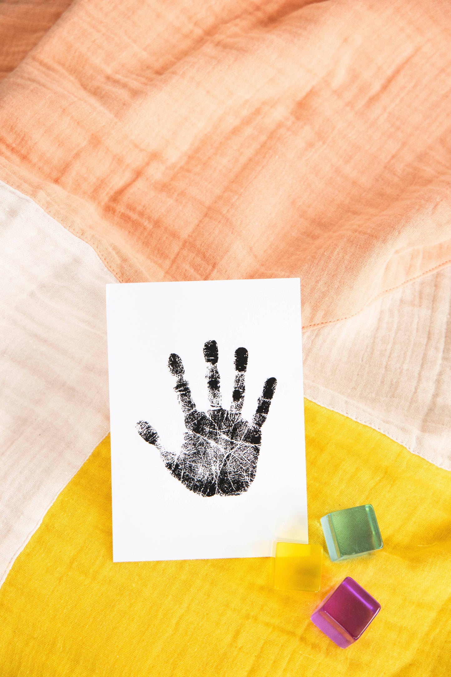 Pearhead - Baby Print Clean-Touch Ink Pad Kit, Medium/Large, Black