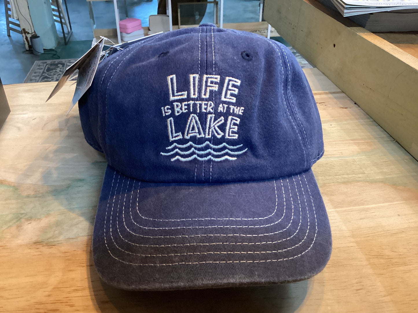 Life is Better at the Lake hat for women