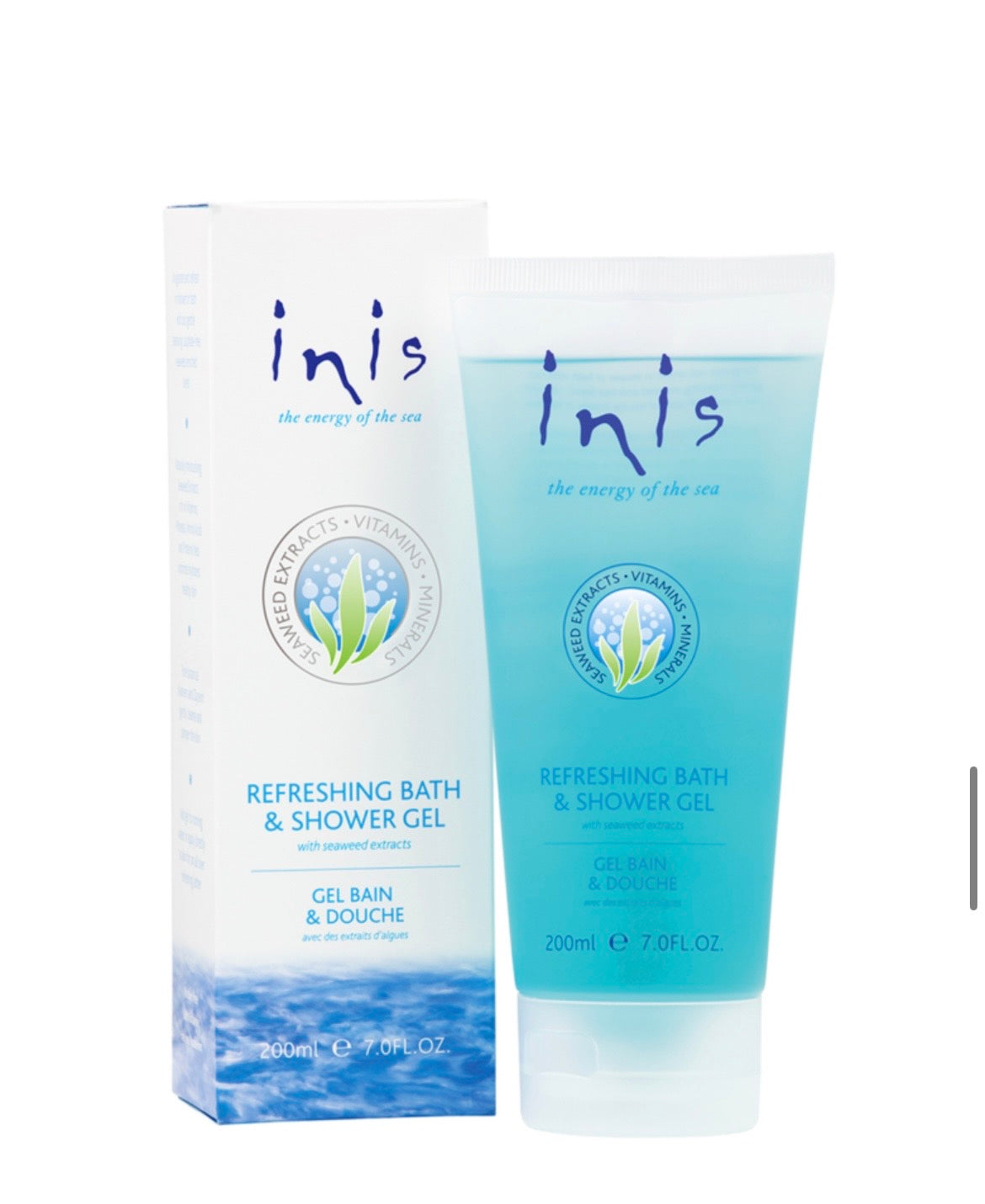 Inis refreshing bath and shower gel