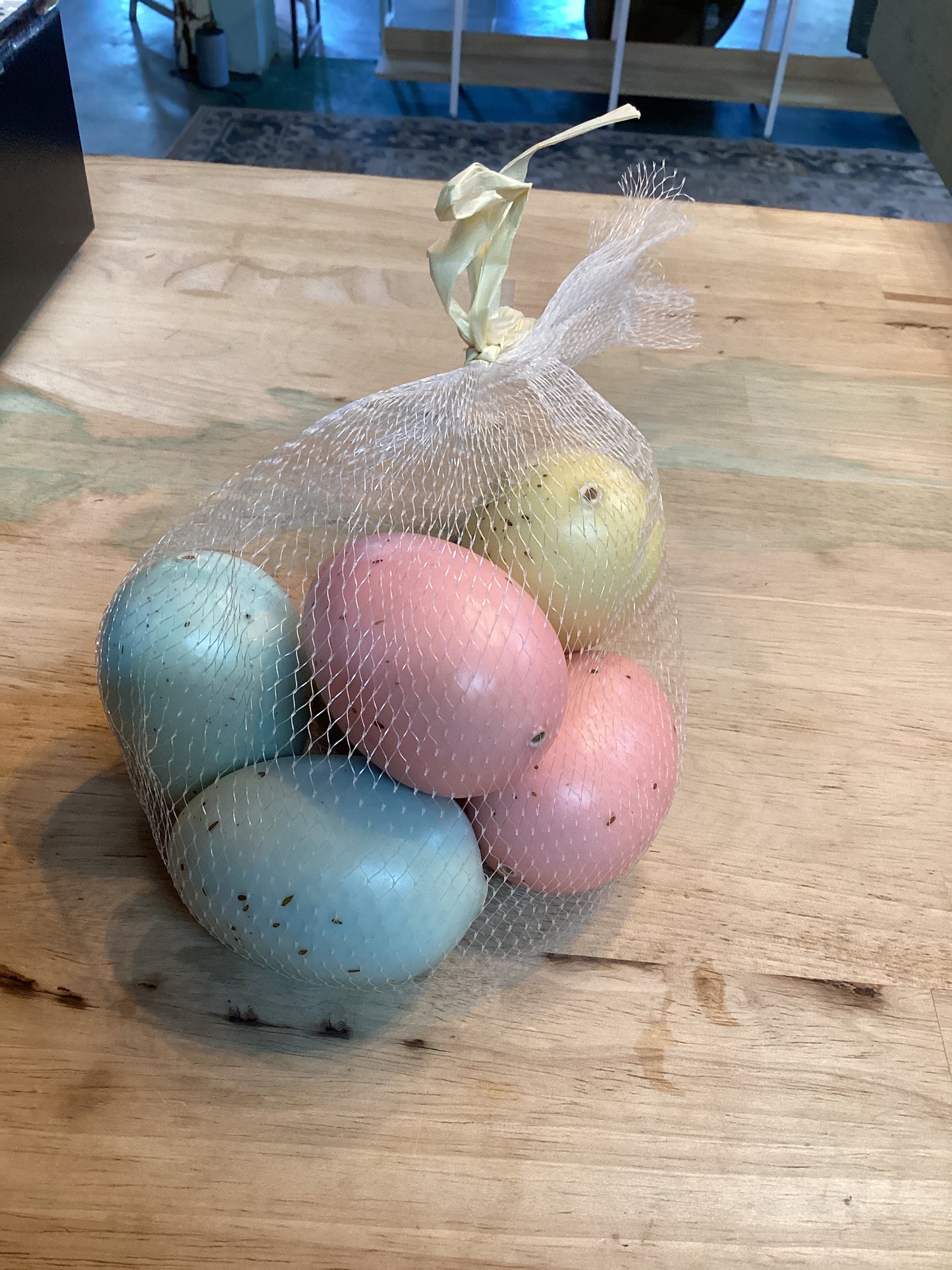 Pastel Speckled Easter Egg in Bag