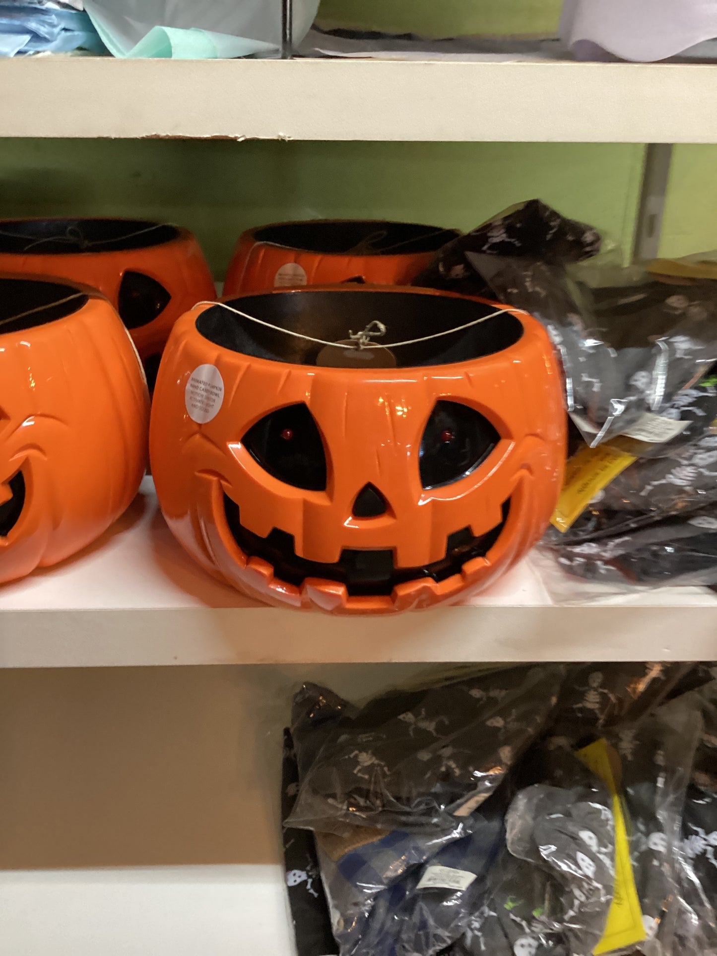 Led pumpkin bowl