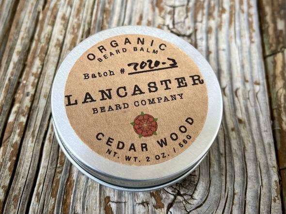 Lancaster Beard Company - Cedar Wood Organic Beard Balm