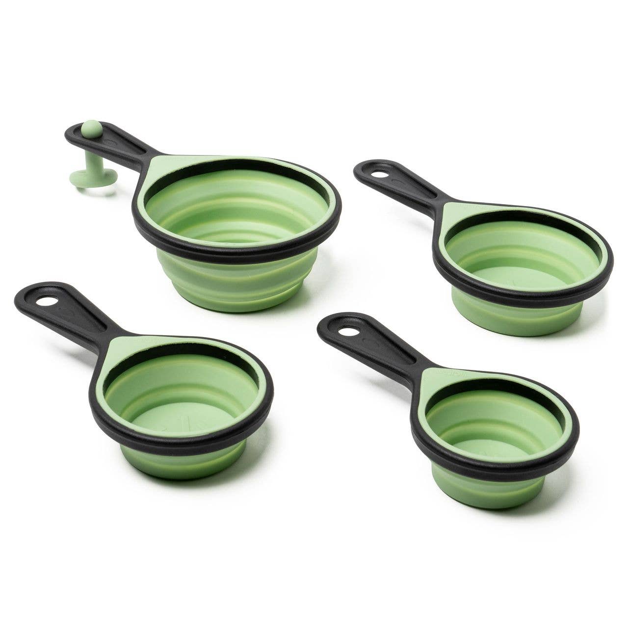 DM Merchandising - Krumbs Kitchen Silicone Collapsible Measuring Cups 4pcs Set