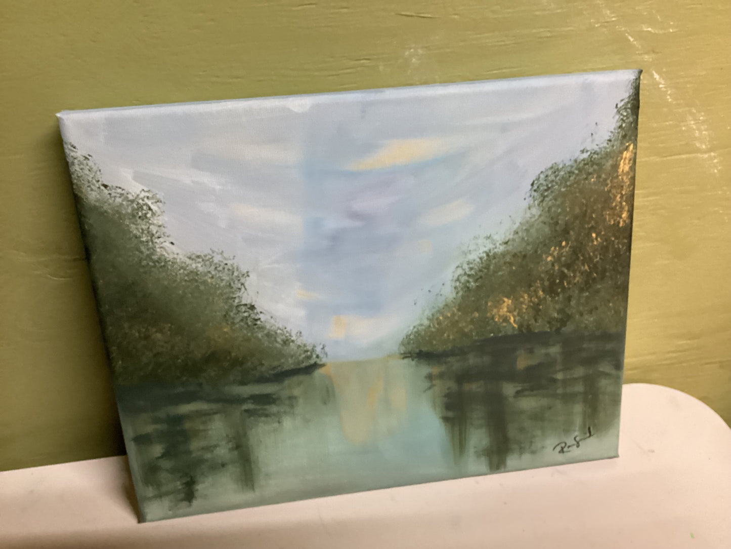 Painting by Raven