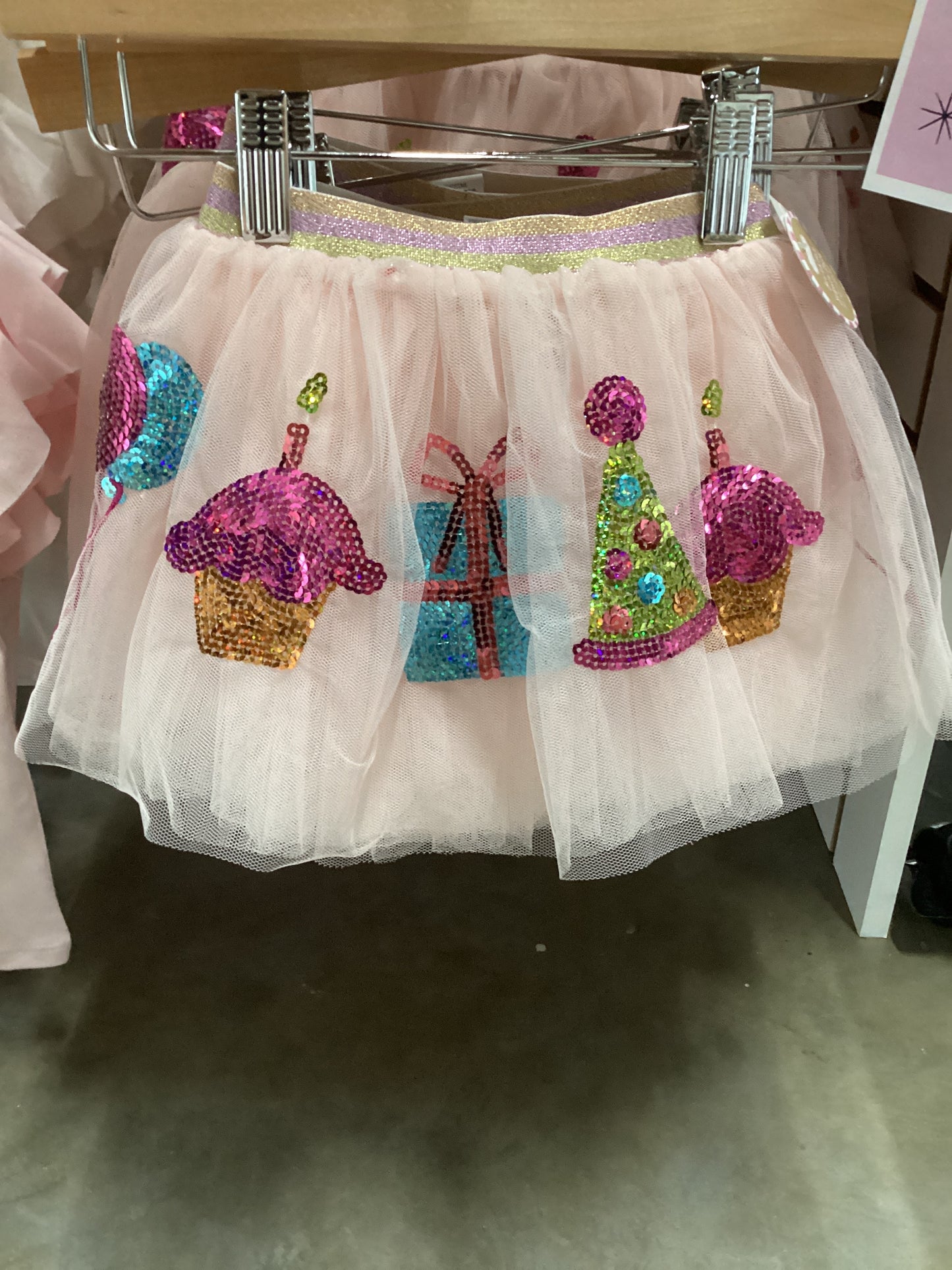 Birthday icon sequin tutu