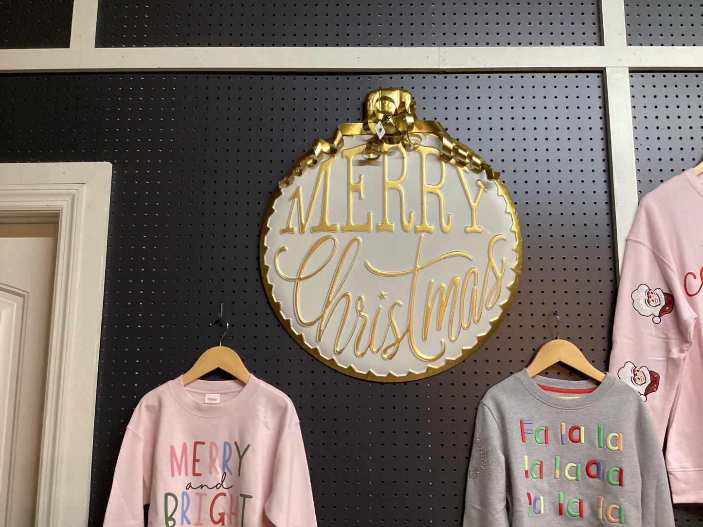 Merry Christmas door hanger