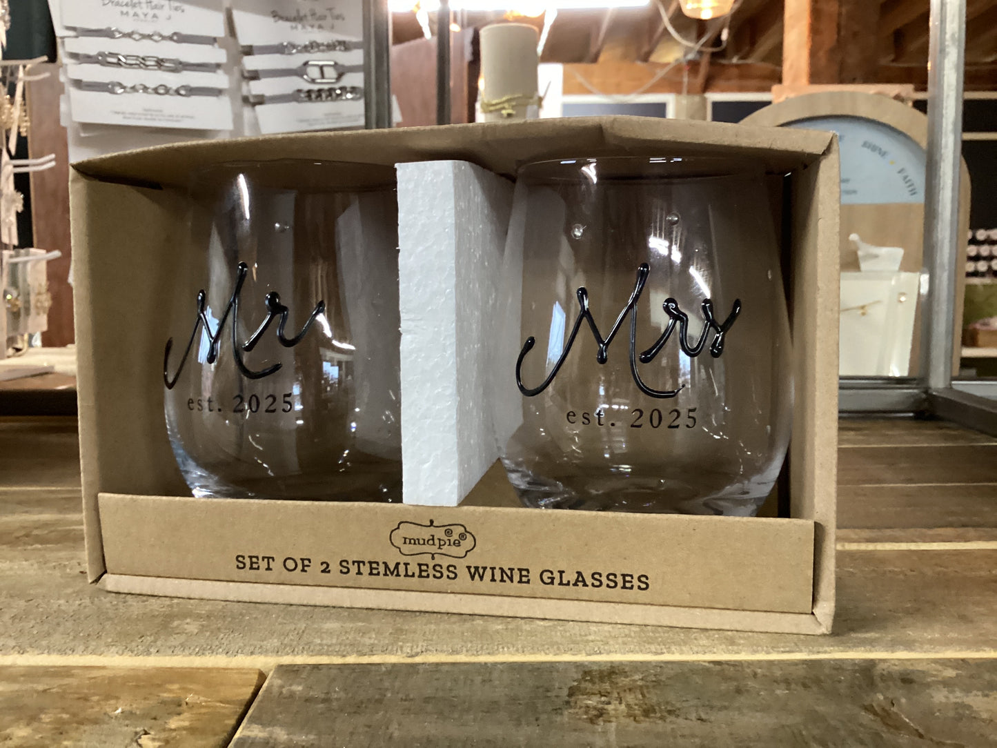 Mr. & Mrs. Glass Set