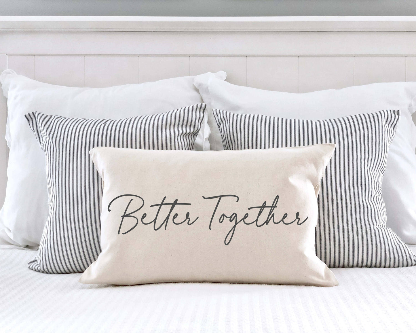 Cotton & Crate - Better Together Valentine's Day Pillow Cover 12x20 Inch