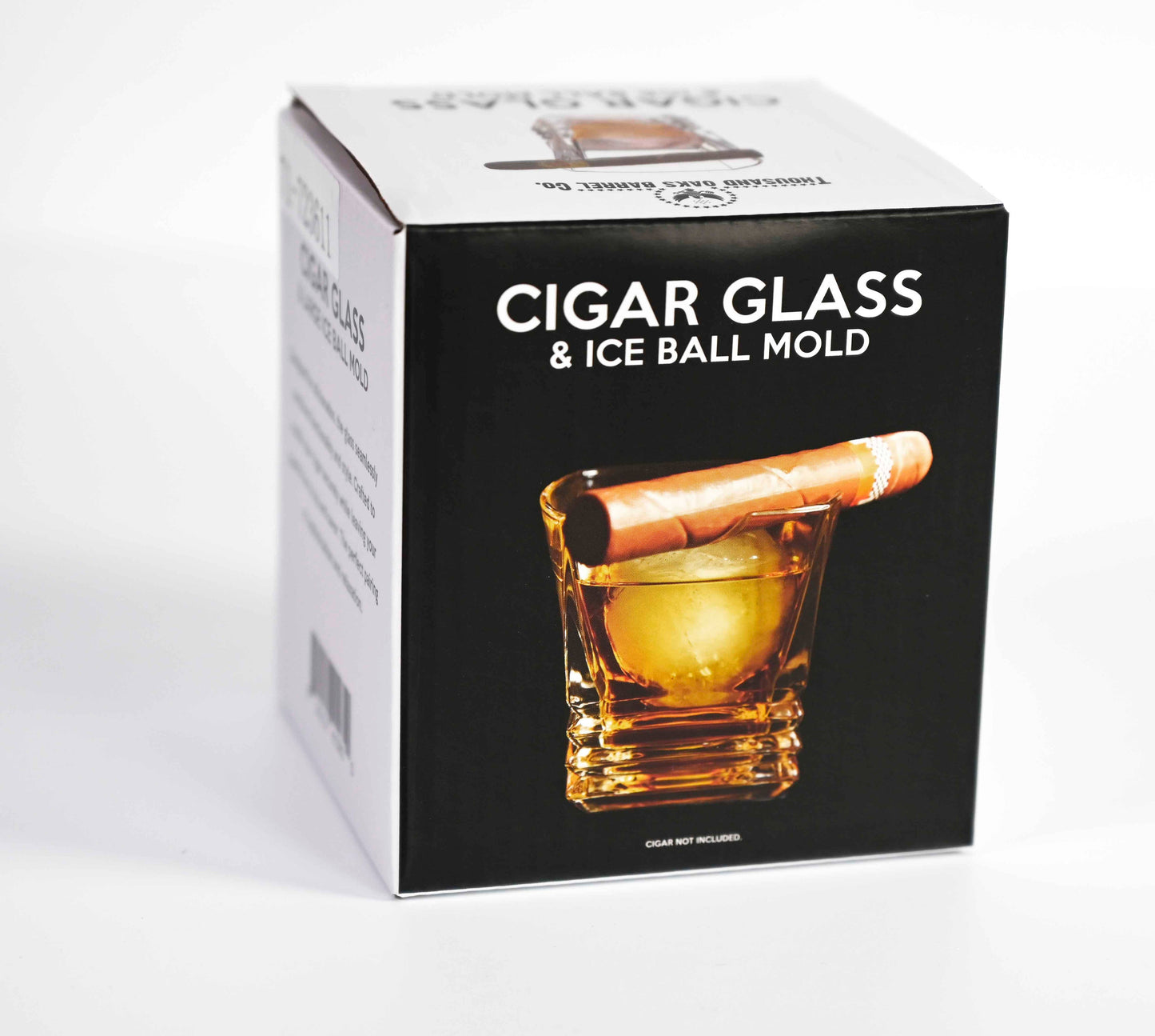 ThousandOaksBarrelCo. - Cigar Glass with Ice Ball Mold