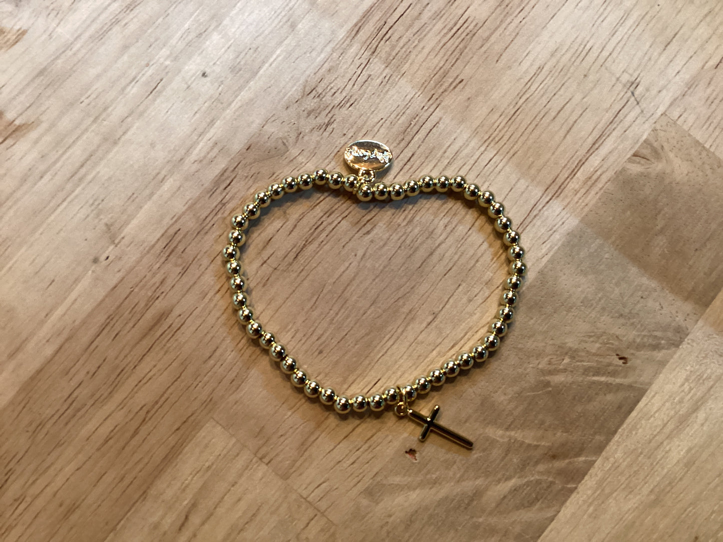 Alex Carol silver/gold cross bracelets
