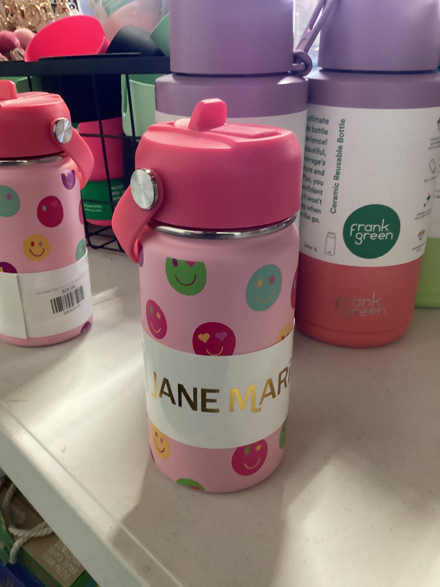Kids Happy Days Ahead 12 Oz. Bottle With Straw Cap