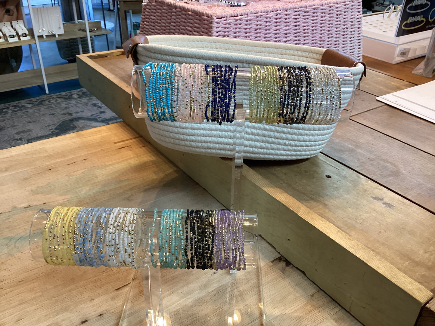 Alex Carol Assorted 2mm bead Bracelets