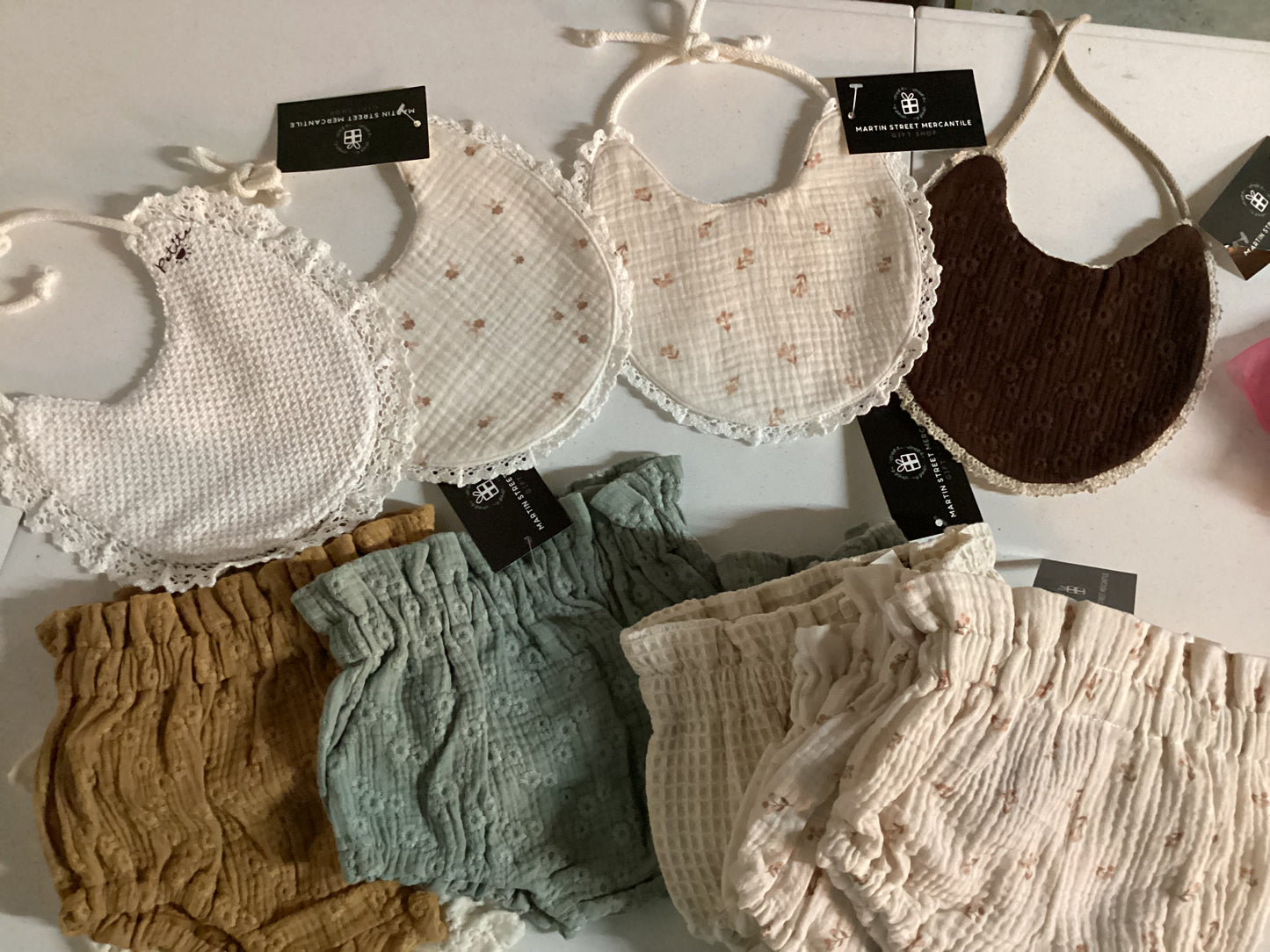 Petite Evelina Bloomers and Bibbs
