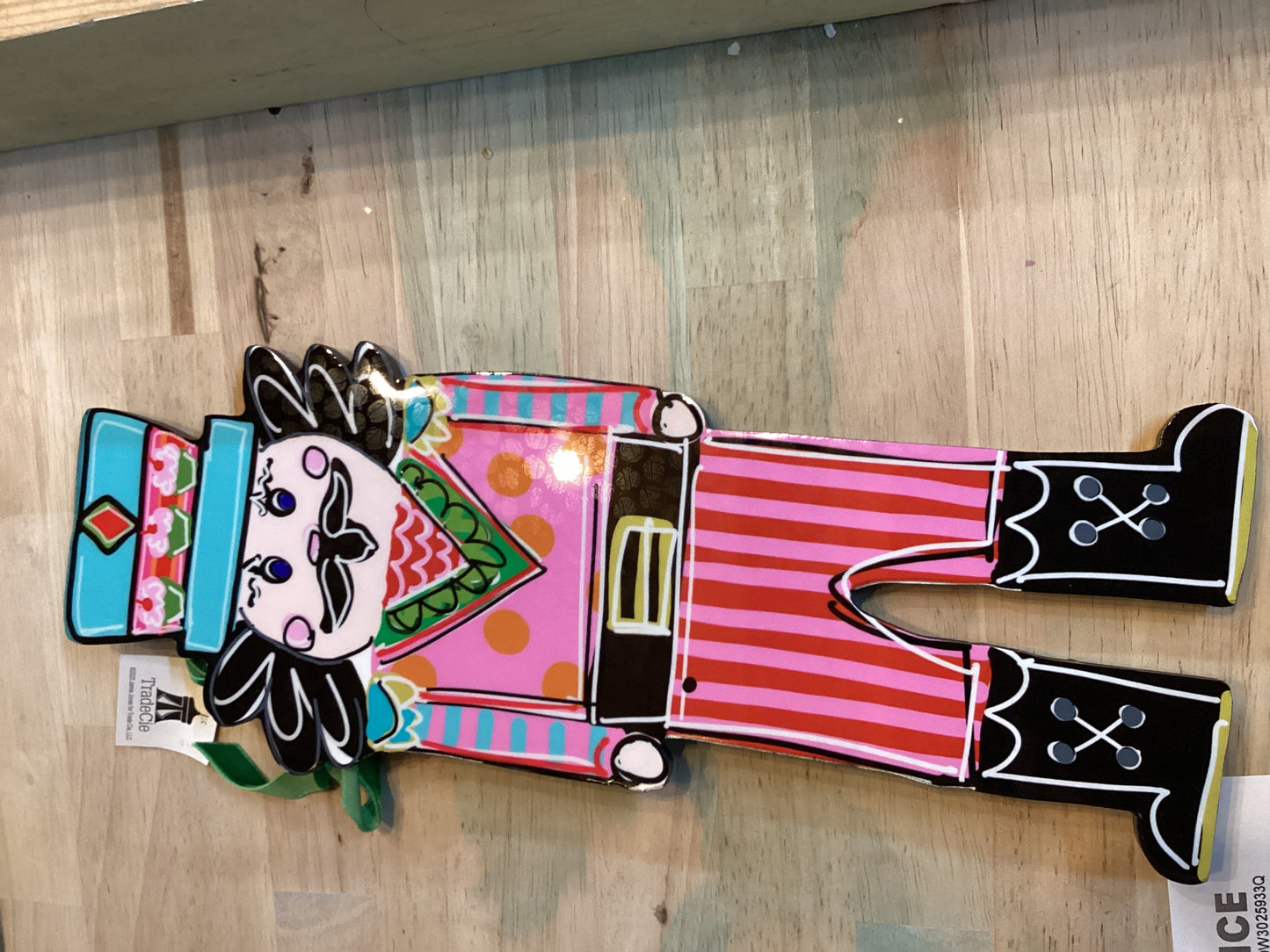 Tradecie Wreath decor nutcracker epoxy finish