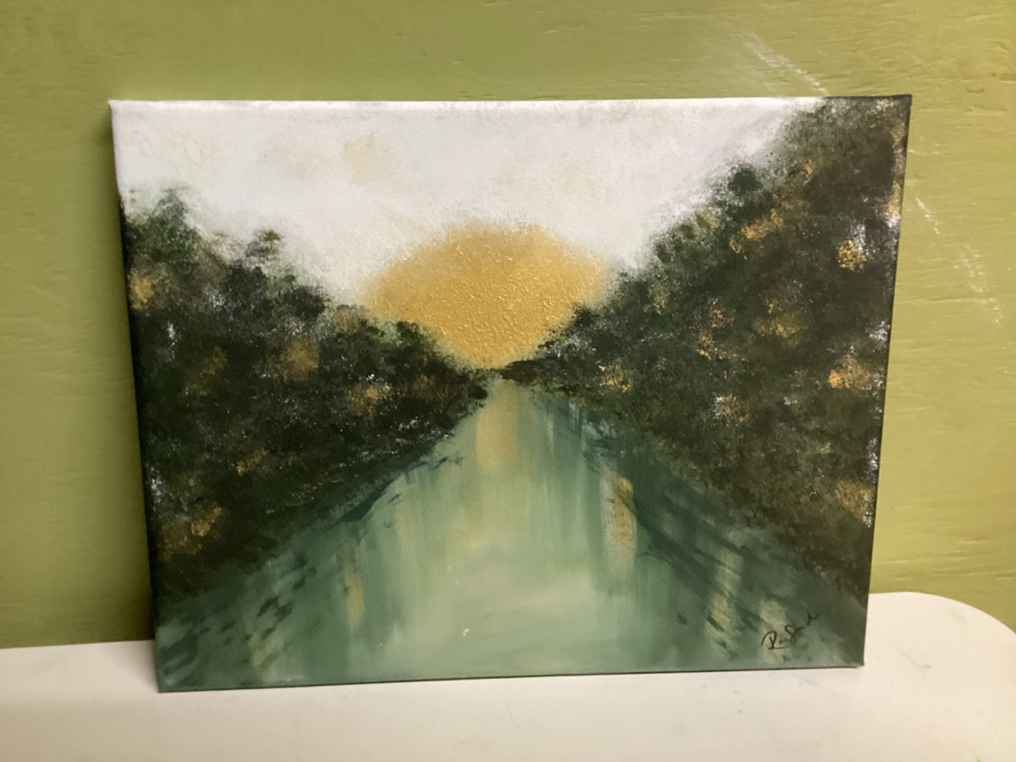 Painting by Raven