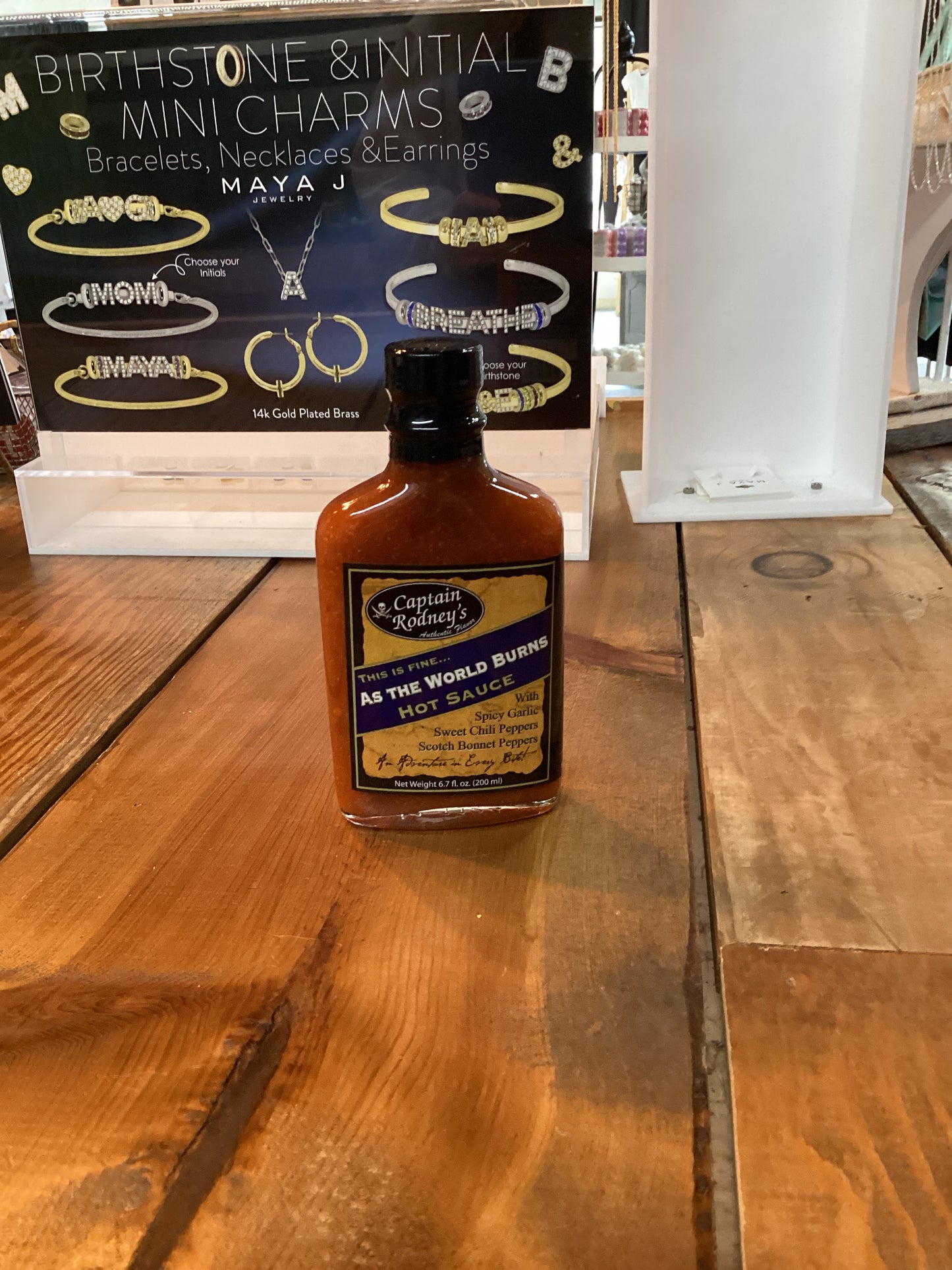 CAPTAIN RODNEY’S AS THE WORLD BURNS HOT SAUCE