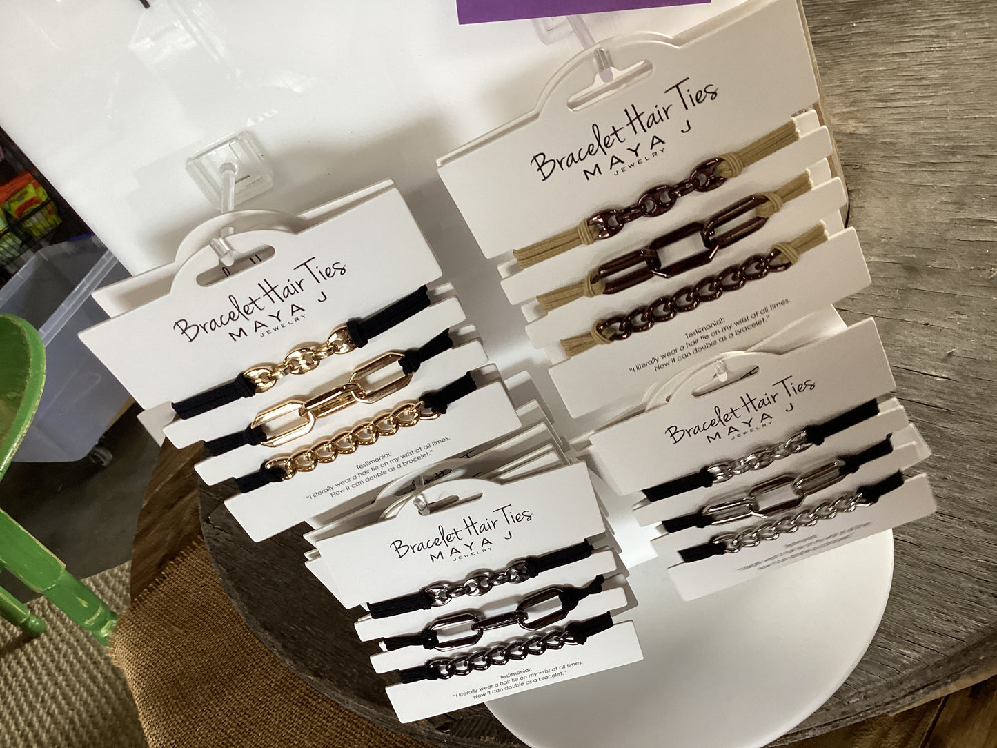 MAYA J CLASSIC BRACELET HAIR TIE