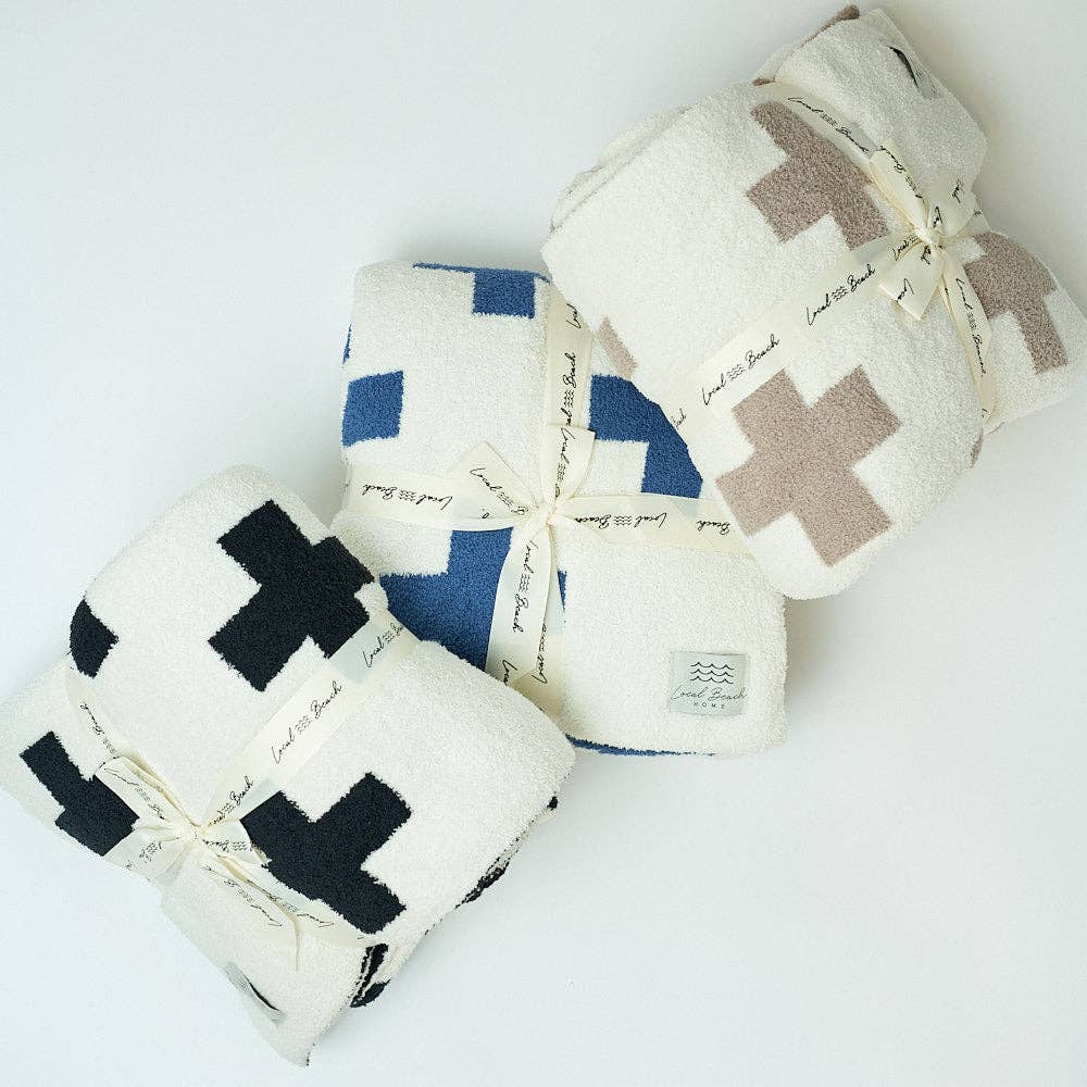 Local Beach - Cross Luxe Home Blanket