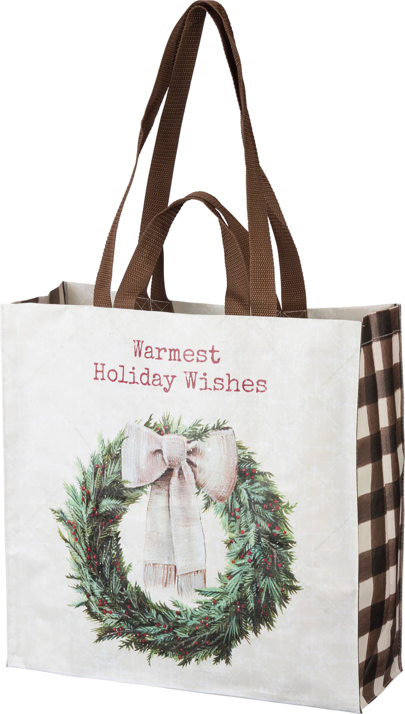 Primitives by Kathy - Warmest Holiday Wishes Market Tote