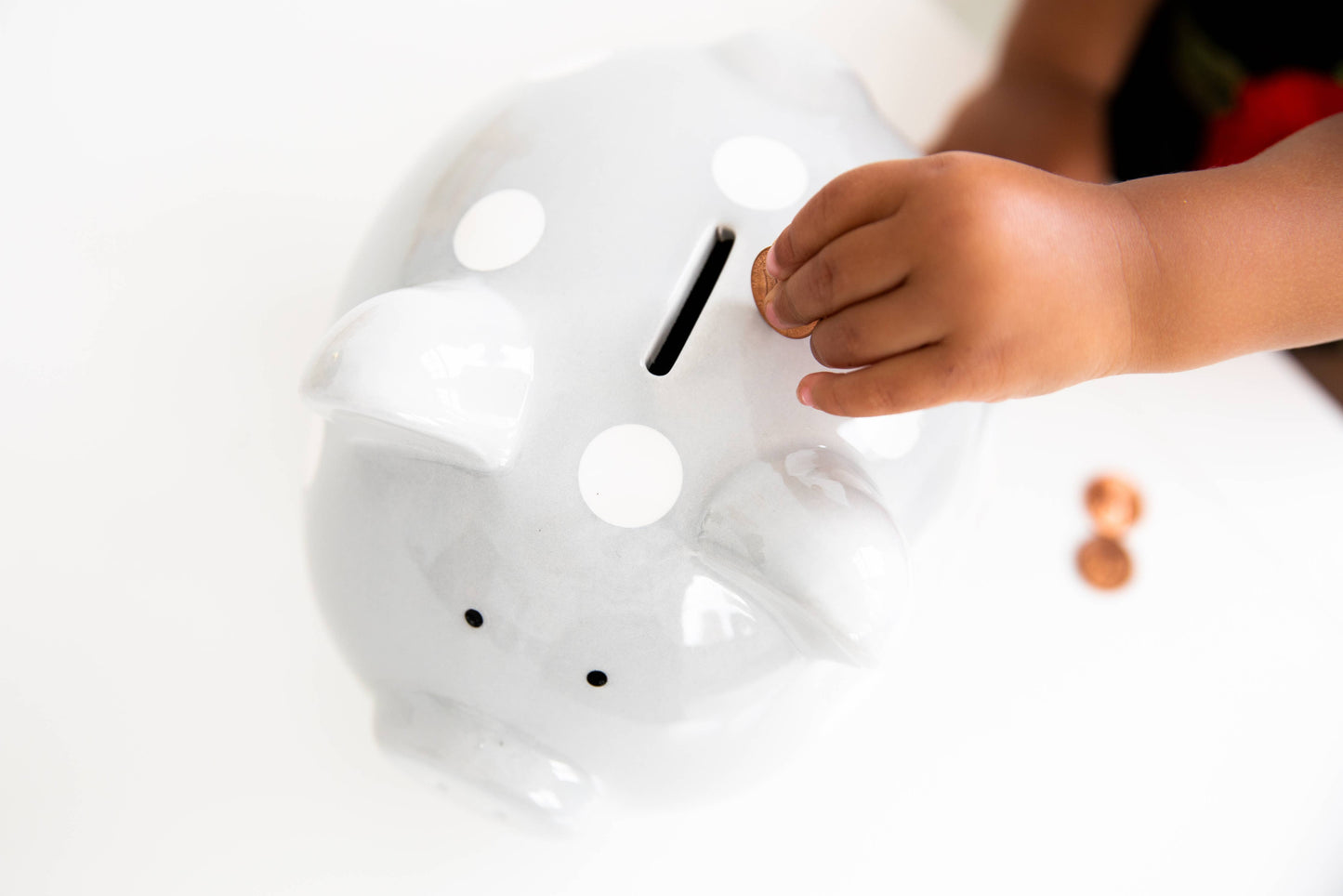 Pearhead - Polka Dot Piggy Bank