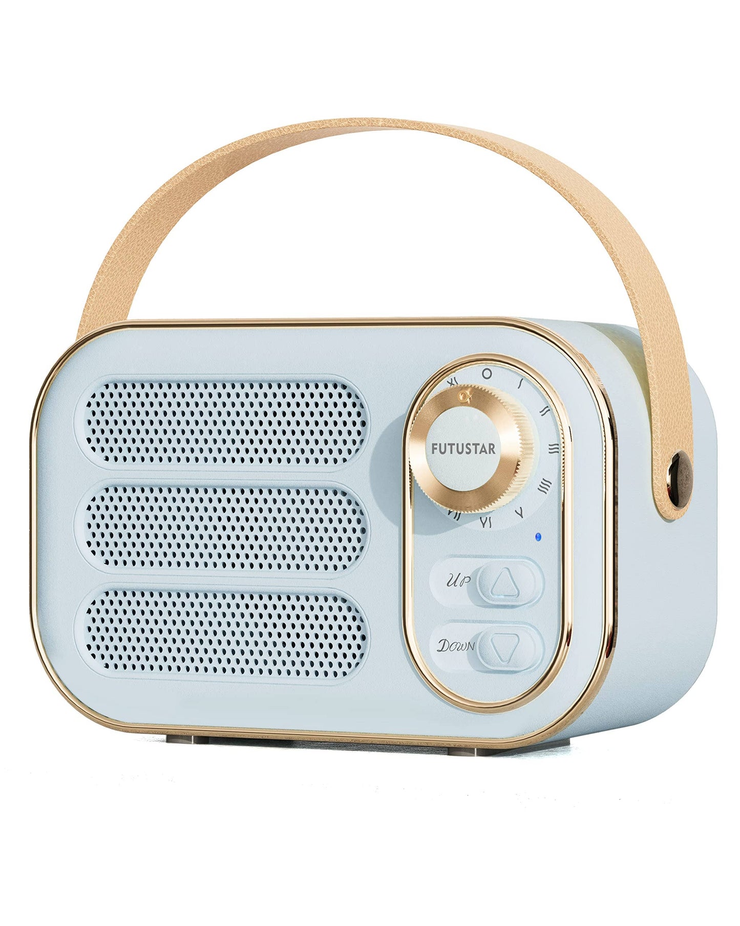 Funky Rico Inc - Vintage Bluetooth Speaker - Blue