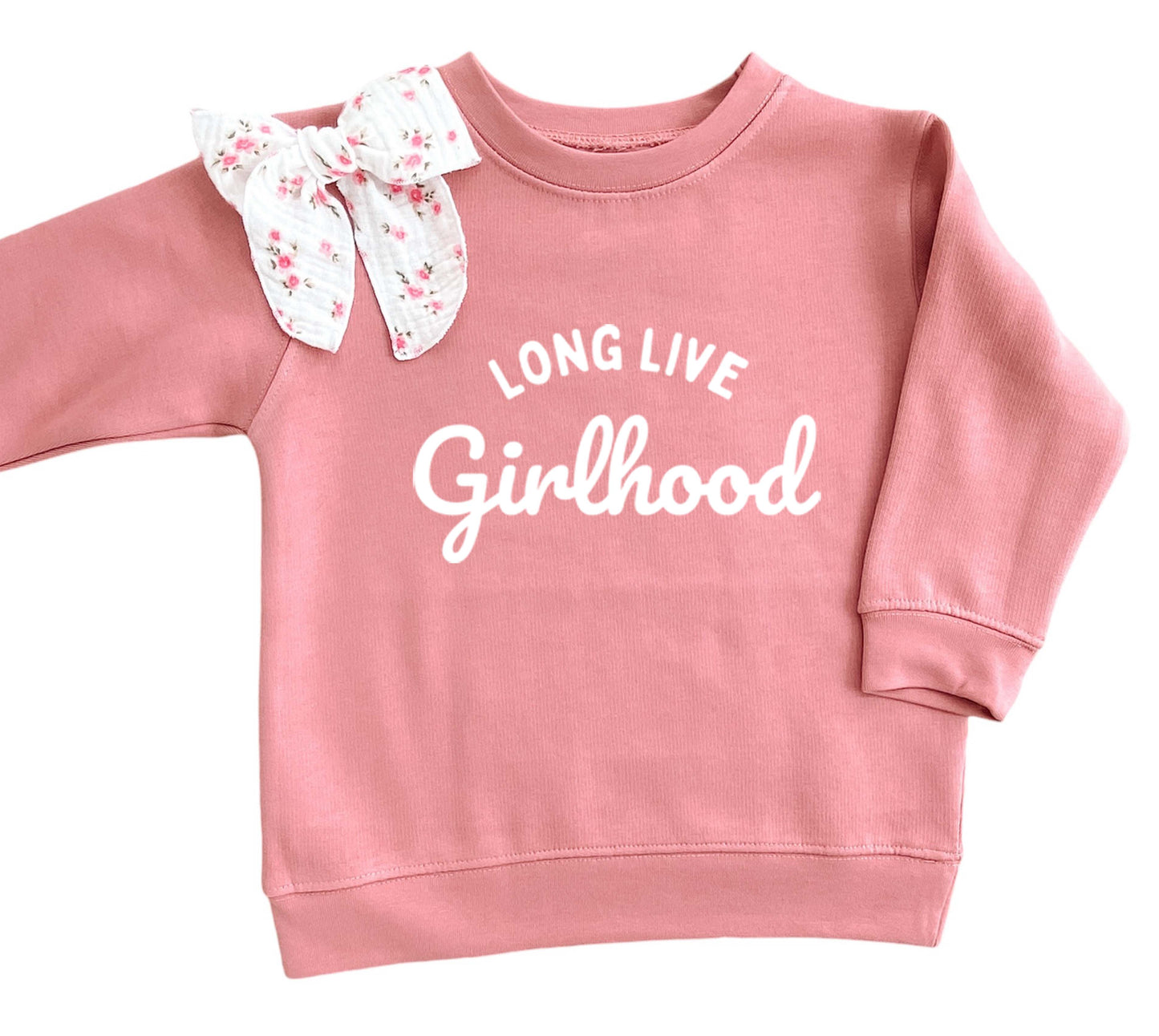 Holland Ave Clothing - Long Live Girlhood | Baby and Kids Sweatshirt