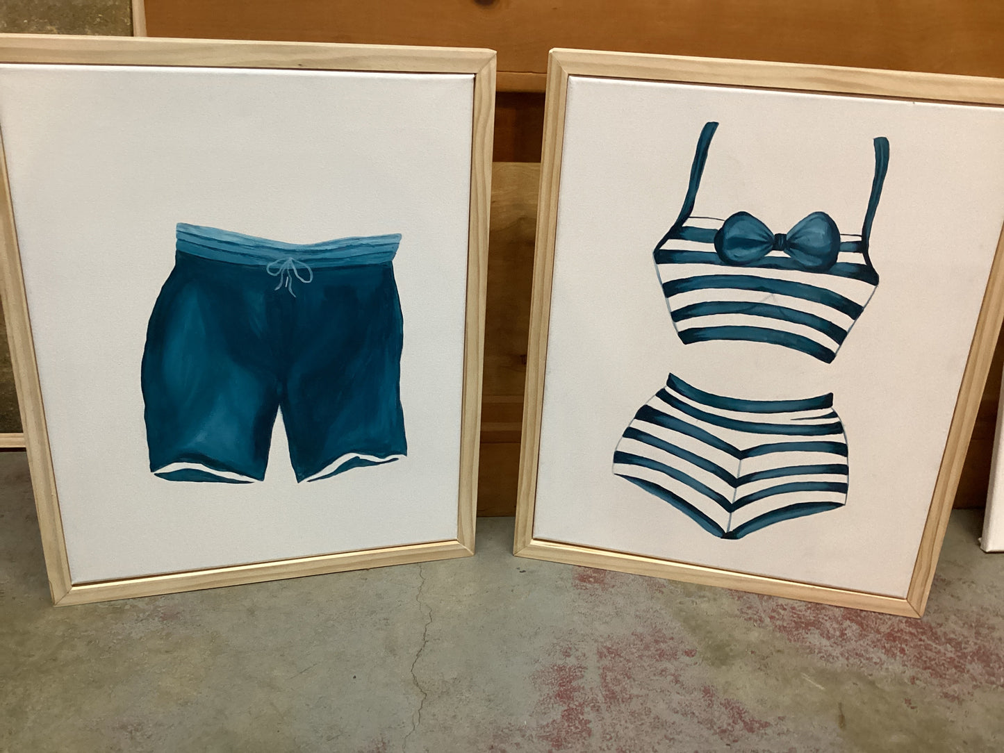 Paintings by Raven (set of 2)