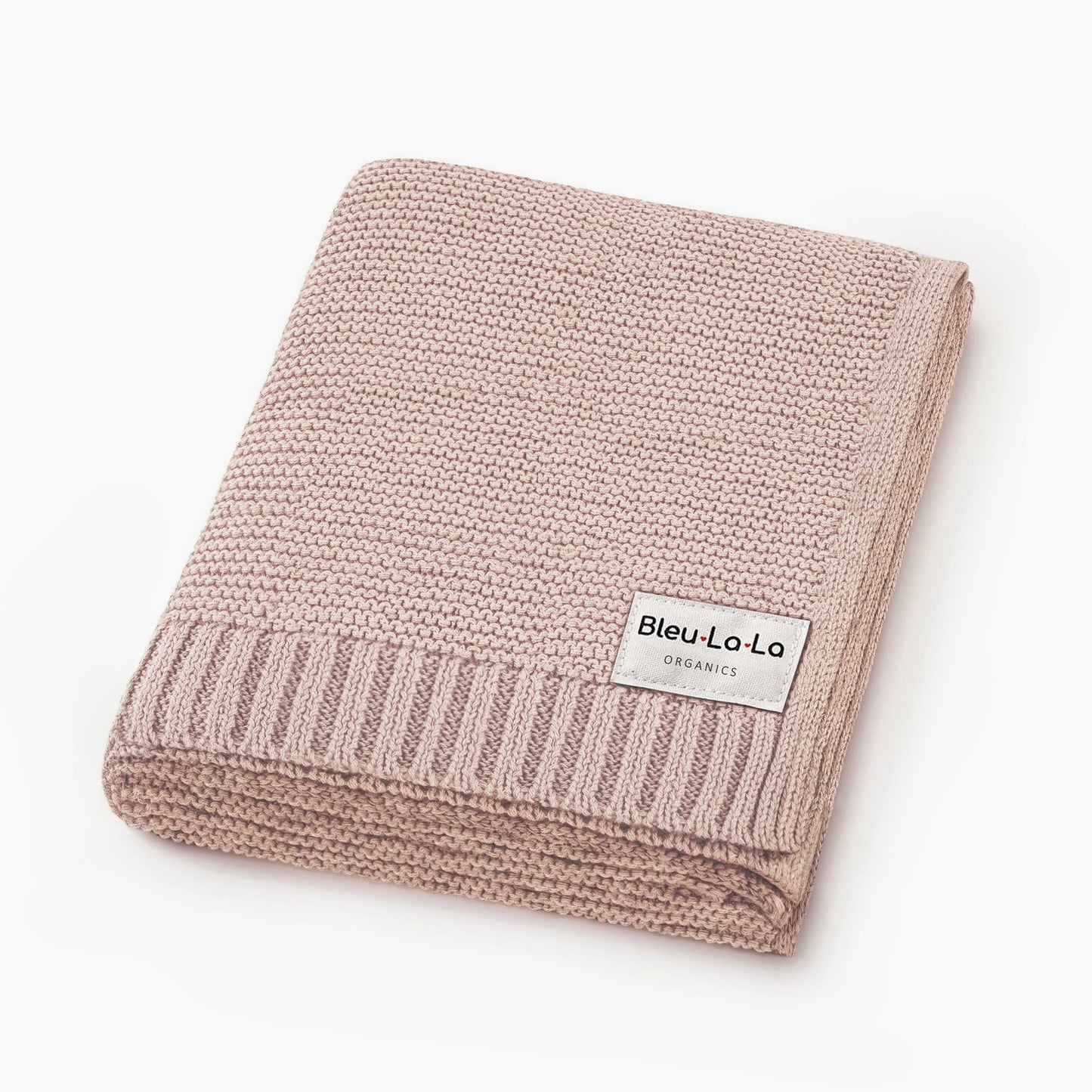 Bleu La La - 100% Organic Luxury Cotton Swaddle Receiving Baby Blanket
