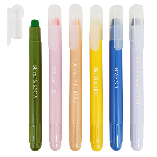 Sweet Water Decor - *NEW* Wax Bible Highlighter Set - Stationery Set & Decor