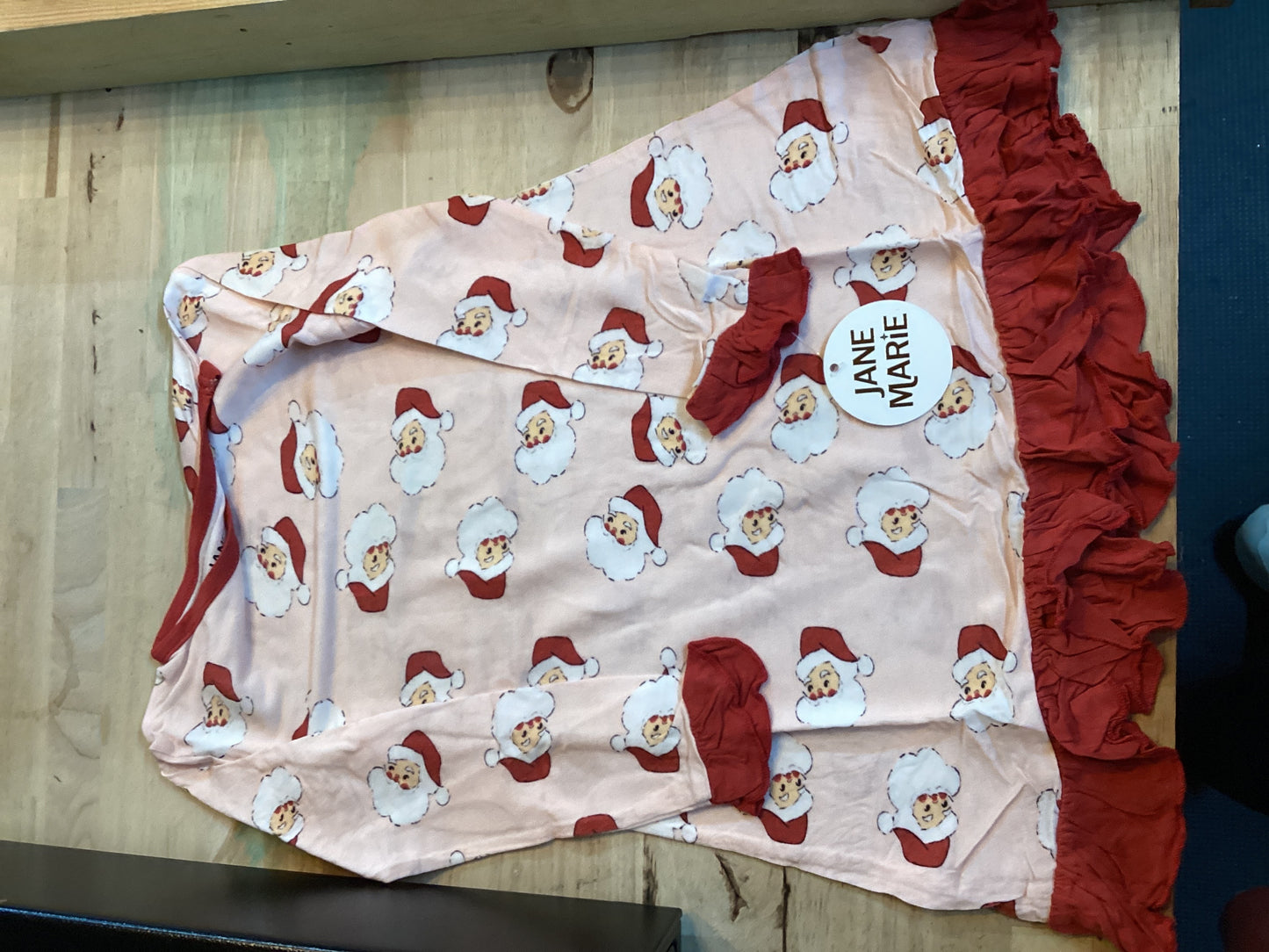 Kids pink Santa gown
