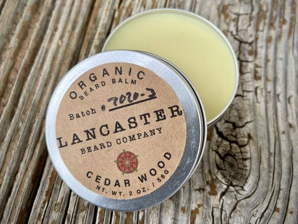 Lancaster Beard Company - Cedar Wood Organic Beard Balm