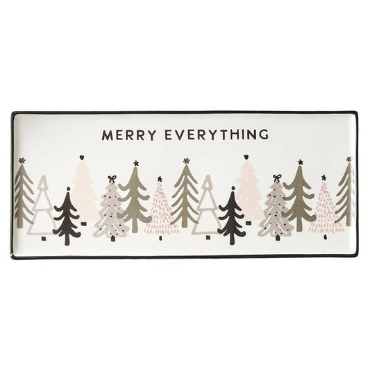 Santa Barbara Design Studio by Creative Brands - Christmas Village Ceramic Tray - Merry Everything