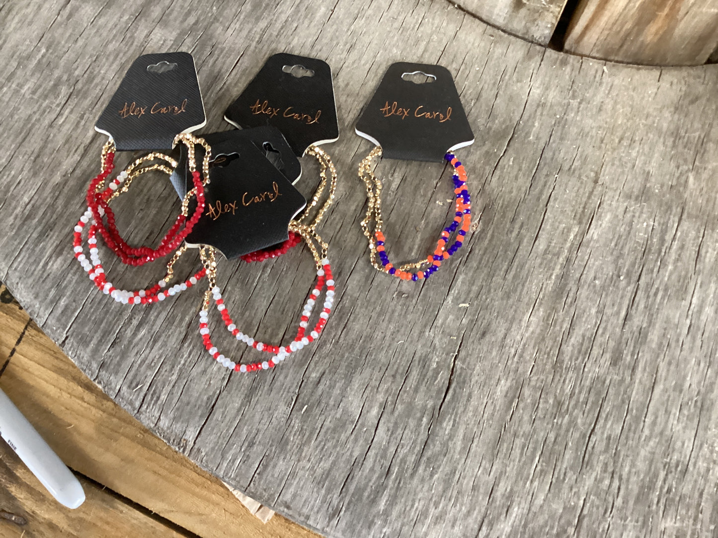 Alex Football Bracelets