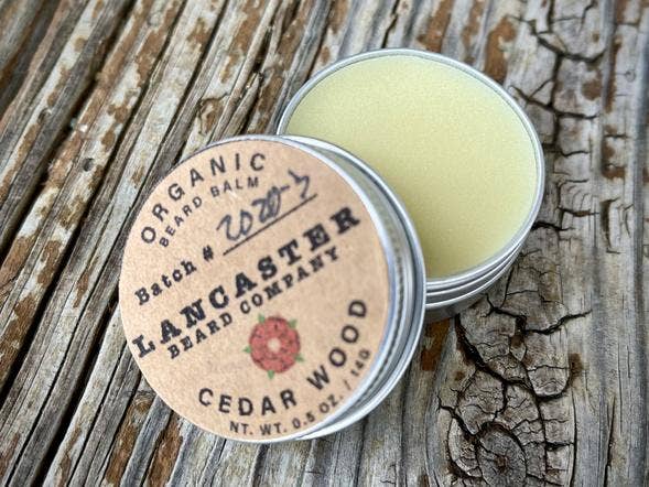 Lancaster Beard Company - Cedar Wood Organic Beard Balm