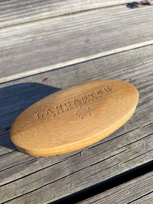 Lancaster Beard Company - Branded Bamboo Beard Brush