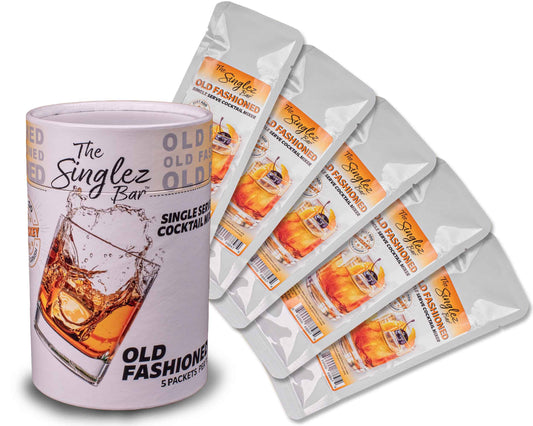 ThousandOaksBarrelCo. - Singlez Bar Old Fashioned- 5-Pack Single Serve Mixers