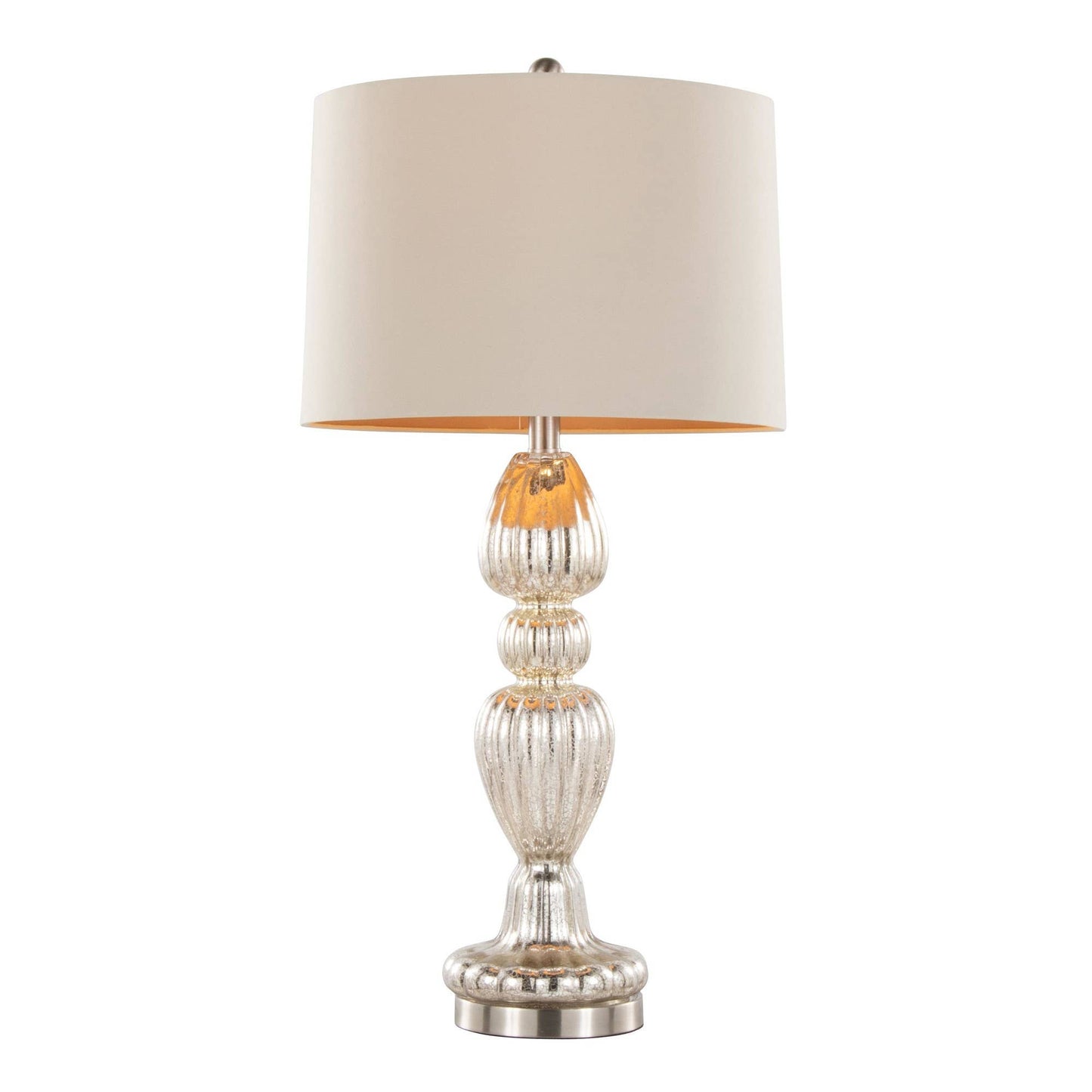LumiSource and Grandview Gallery - Spade 30" Glass Table Lamp - Set of 2