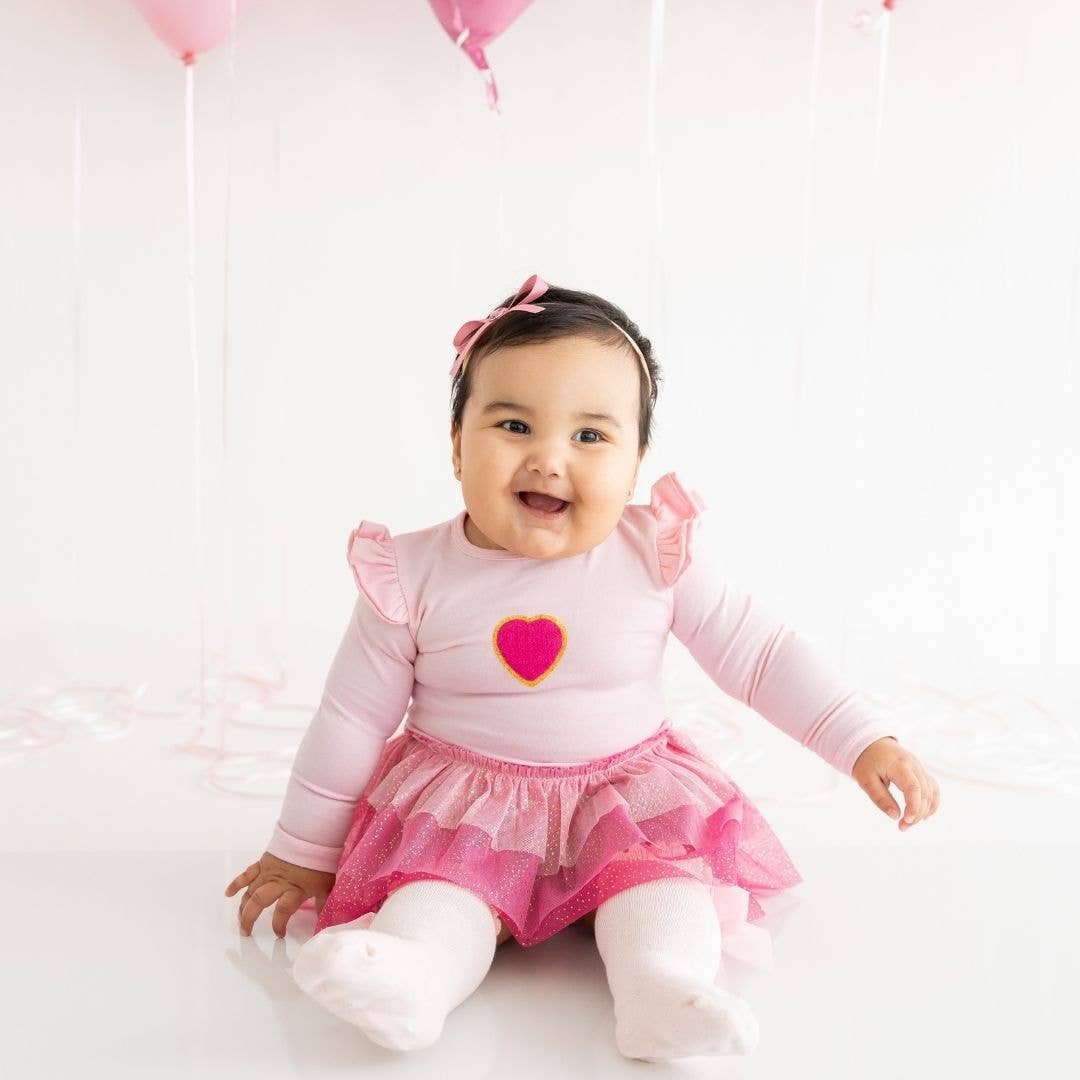 Sweet Wink - Dainty Heart Bow Valentine's Day Baby Headband
