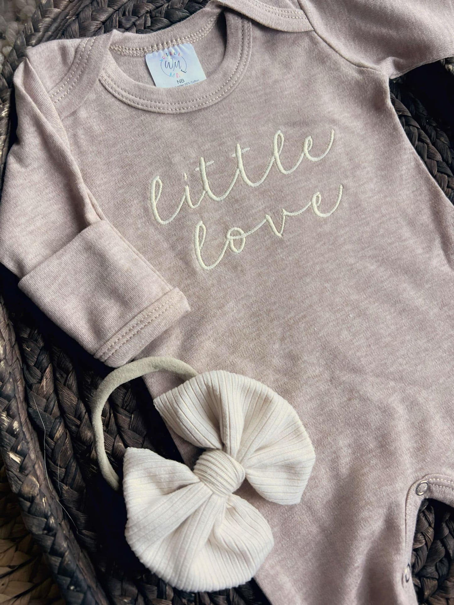 Wonderfully Made - Baby Romper | Girl or Boy Outfit Little Love - Valentine