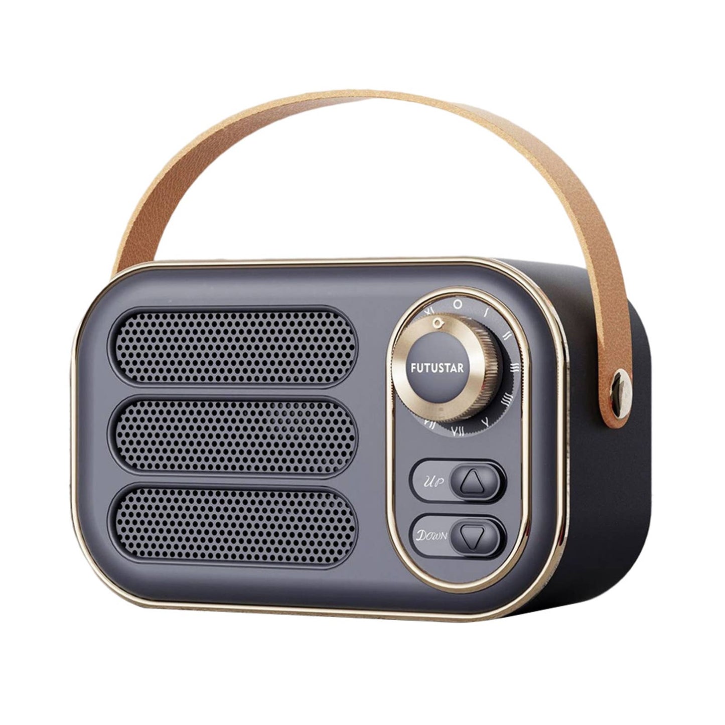 Funky Rico Inc - Vintage Bluetooth Speaker - Blue