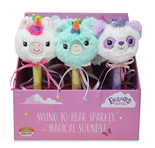 Cuddle Barn, Inc. - Enchanted Wands (Magical Motion Activated Kids Plush Toy)
