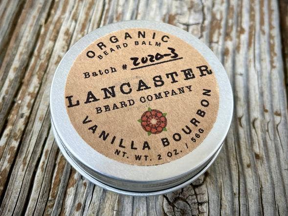 Lancaster Beard Company - Vanilla Bourbon Organic Beard Balm