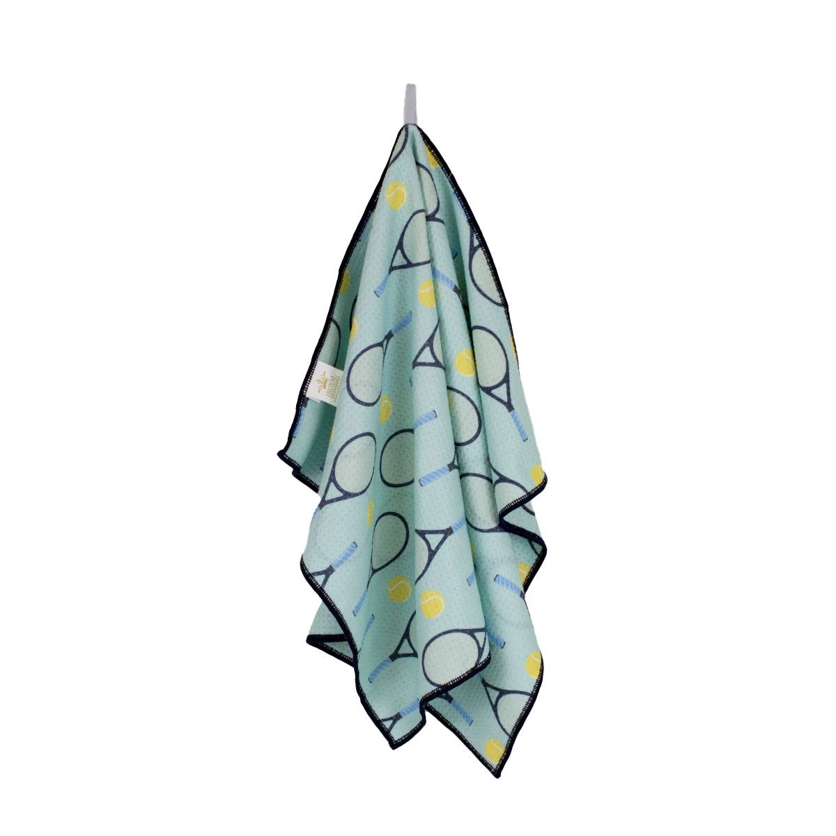The Royal Standard - Tennis Club Waffle Sports Towel   Sky/Multi   17x24