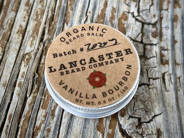 Lancaster Beard Company - Vanilla Bourbon Organic Beard Balm