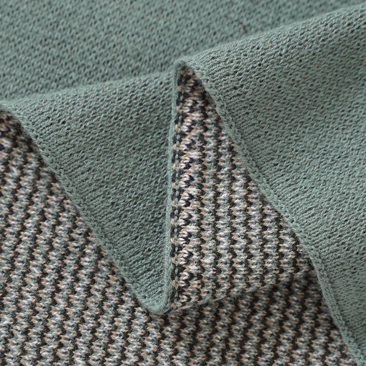 Bleu La La - 100% Luxury Cotton Receiving Swaddle Baby Blanket - Deer