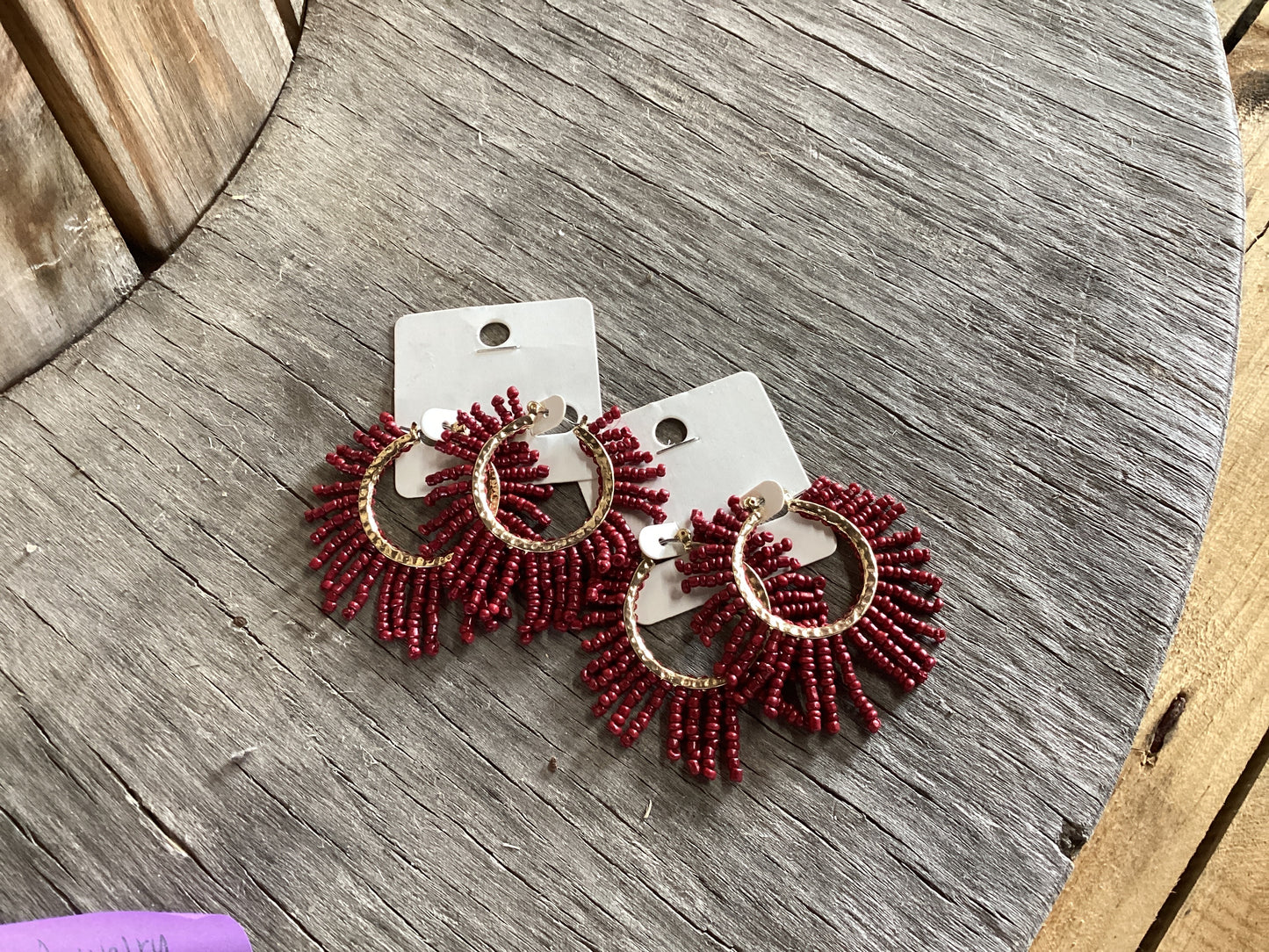 Game day earrings