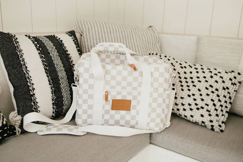 Local Beach - Checker Cooler Bag