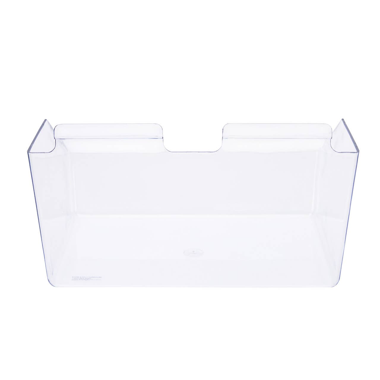 Store Supply Warehouse - 12"W X 5½"D X 9½"H Clear Plastic Dump Bin