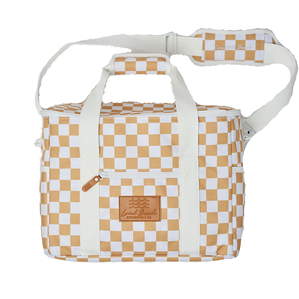 Local Beach - Checker Cooler Bag